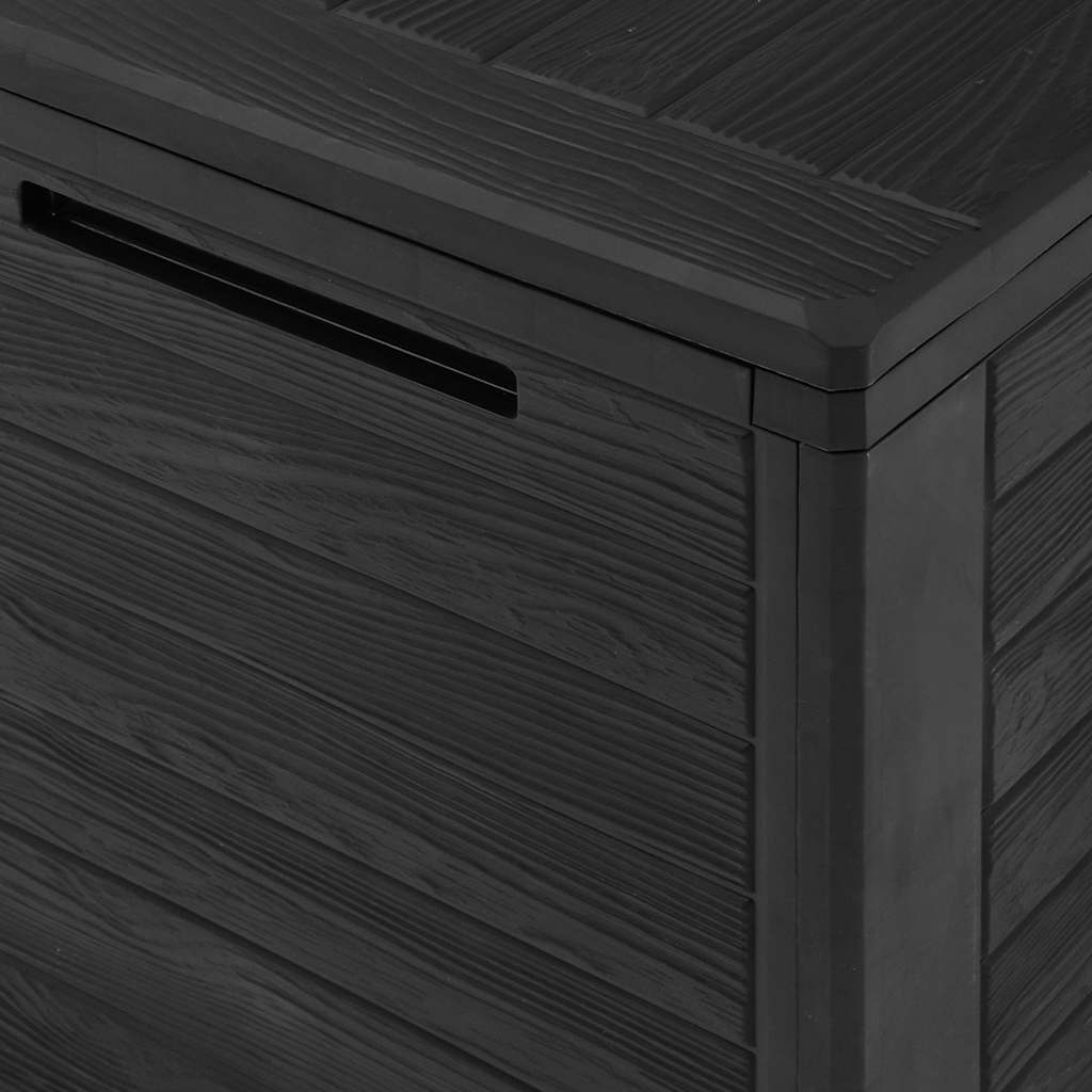 Garden Storage Box Anthracite 116x44x55 cm